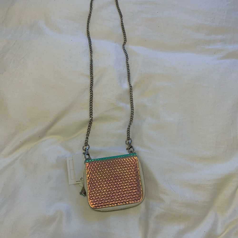 Holographic wallet with chain